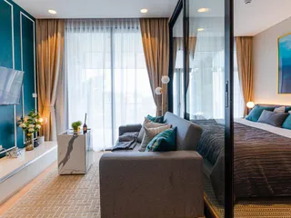 Двухкомнатные квартиры в новой охраняемой резиденции, рядом с пляжем Карон, Пхукет, Таиланд