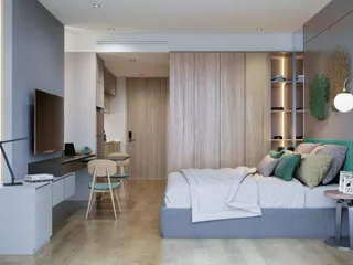 Кондоминиум с бассейном, видом на горы и сад, 700 метров до пляжа Банг Тао, Пхукет, Таиланд