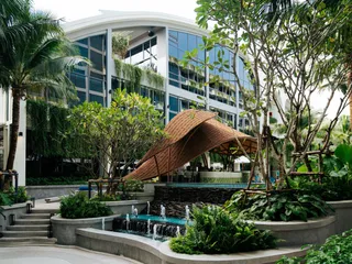 Кондоминиум с бассейном, видом на горы и сад, 700 метров до пляжа Банг Тао, Пхукет, Таиланд