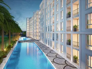 Малоэтажная резиденция премиум класса с бассейнами в центре Паттайи, Таиланд