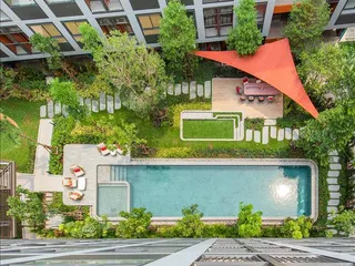 Резиденция с бассейном и круглосуточной охраной, Бангкок, Таиланд