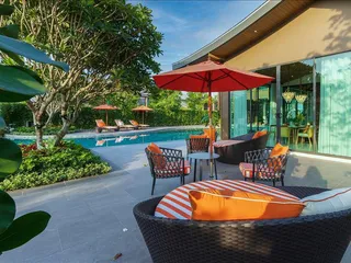 Комплекс вилл с бассейном и фитнес-центром, Бангкок, Таиланд