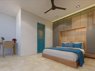 Новый комплекс вилл с бассейнами рядом с пляжем, Маенам, Самуи, Таиланд