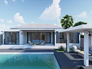 Одноэтажная вилла с бассейном и садом, Самуи, Таиланд