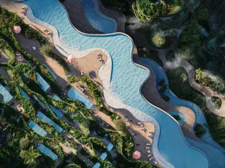 Новая резиденция с бассейнами и видом на океан, Пхукет, Таиланд