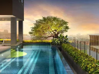 Готовые к заселению апартаменты рядом с автомагистралью, магазинами и университетом, Бангкок, Таиланд