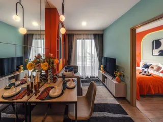 Готовые к заселению апартаменты рядом с автомагистралью, магазинами и университетом, Бангкок, Таиланд