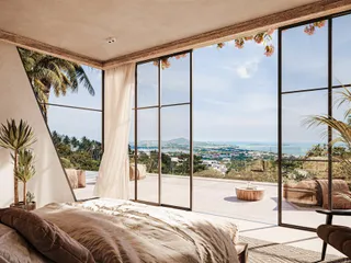 Комплекс стильных вилл с бассейнами и видом на море, Самуи, Таиланд