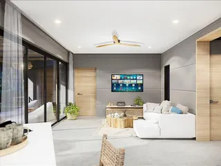 Комплекс эксклюзивных вилл с бассейнами и садами рядом с пляжем, Самуи, Таиланд