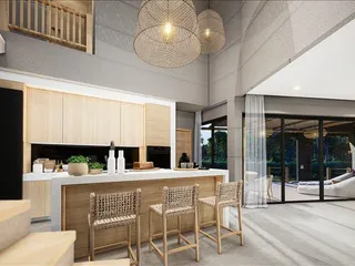 Комплекс эксклюзивных вилл с бассейнами и садами рядом с пляжем, Самуи, Таиланд