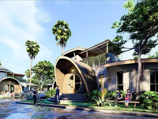 Комплекс эксклюзивных вилл с бассейнами и садами рядом с пляжем, Самуи, Таиланд