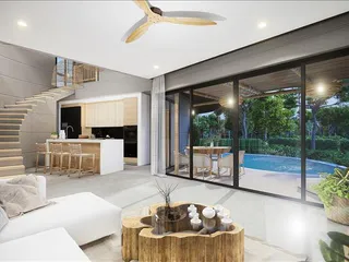 Комплекс эксклюзивных вилл с бассейнами и садами рядом с пляжем, Самуи, Таиланд