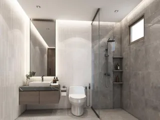 Новый жилой комплекс вилл с бассейнами, Самуи, Сураттхани, Таиланд