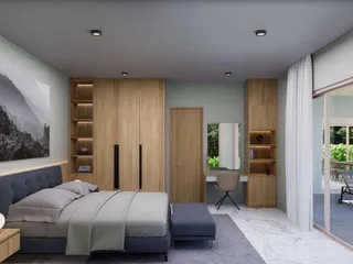 Новый комплекс вилл с бассейнами и садами в районе Маенам, Самуи, Таиланд