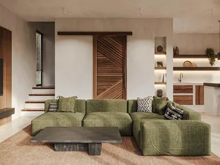 Комплекс тропических вилл с бассейнами рядом с пляжем, Самуи, Таиланд