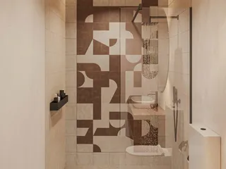 Комплекс тропических вилл с бассейнами рядом с пляжем, Самуи, Таиланд