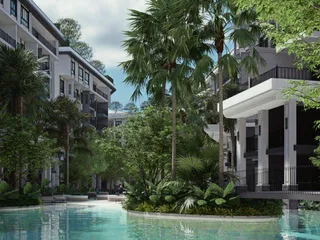 Новый элитный жилой комплекс с прекрасной инфраструктурой в пешей доступности от пляжа Банг Тао, Пхукет, Таиланд