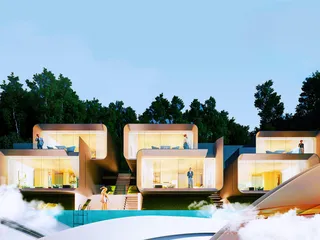 Современные таунхаусы в первоклассном жилом комплексе, Муанг Пхукет, Таиланд