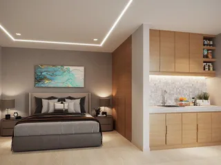 Новый жилой комплекс вилл с бассейнами и видом на море, 8 минут езды до пляжа Бо Пхут, Самуи, Таиланд