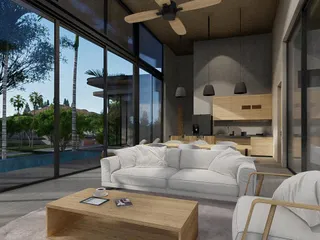 Новые виллы с коворкингом и зоной отдыха, всего в 5 минутах от пляжа Маенам, Самуи, Сураттхани, Таиланд