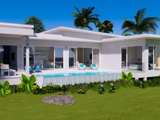 Новые виллы бизнес-класса на северо-востоке Самуи, 5 минут до пляжа Чонгмон, 8 минут до аэропорта Самуи, Бо Пхут, Таиланд