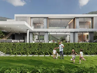 Новый жилой комплекс вилл напротив British International School в Ко Кео, Пхукет, Таиланд