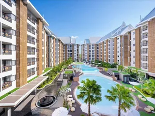 Резиденция с бассейном, ресторанами и конференц-залом в 800 метрах от пляжа Джомтьен, Паттайя, Таиланд