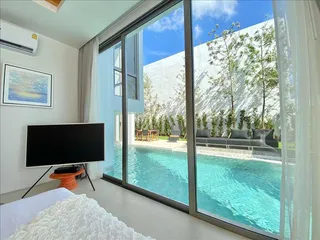 Новый комплекс вилл с бассейнами недалеко от пляжей, Пхукет, Таиланд