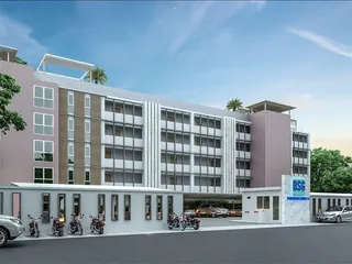 Новая резиденция с бассейнами и садами в 250 метрах от побережья, в 10 минутах ходьбы от международной школы, Пхукет, Таиланд