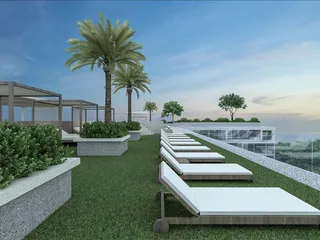 Новая резиденция с бассейнами и садами в 250 метрах от побережья, в 10 минутах ходьбы от международной школы, Пхукет, Таиланд