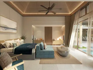 Новый комплекс вилл с рестораном и спа-центром недалеко от пляжа Банг Тао, Пхукет, Таиланд