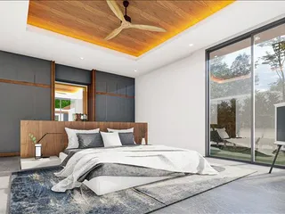 Новый комплекс эксклюзивных вилл с бассейнами в 900 метрах от пляжа Май Кхао, Пхукет, Таиланд