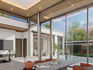 Новый комплекс современных вилл с бассейнами рядом с международной школой, Пхукет, Таиланд