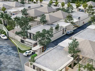 Новый комплекс современных вилл с бассейнами недалеко от пляжа и международной школы, Пхукет, Таиланд