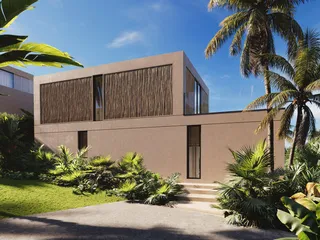 Новый жилой комплекс тропических вилл «под ключ» с бассейнами и видом на море в Бо Пхуте, Самуи, Таиланд