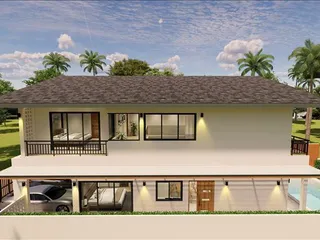 Комплекс из двух меблированных таунхаусов с бассейнами, Маенам, Самуи, Таиланд