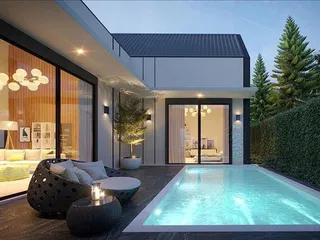 Новый комплекс вилл с бассейнами и садами, Паттайя, Таиланд