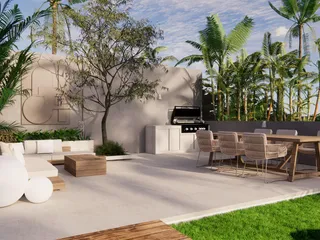 Новый жилой комплекс первоклассных вилл с бассейнами, Бопхут, Самуи, Таиланд