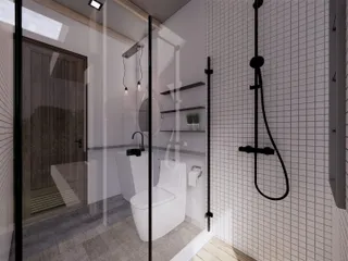 Новые виллы с бассейнами в жилом комплексе с природным водопадом, Ламай, Самуи, Таиланд