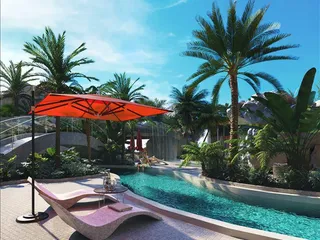 Новая высотная резиденция с бассейнами, водопадами и джакузи, Паттайя, Таиланд