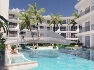 Новый жилой комплекс на берегу моря, Банг Рак, Самуи, Таиланд