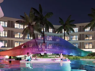 Новый жилой комплекс на берегу моря, Банг Рак, Самуи, Таиланд