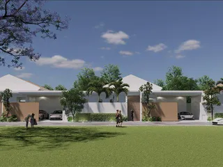 Комплекс вилл с бассейнами в элитном жилом районе, Пхукет, Таиланд