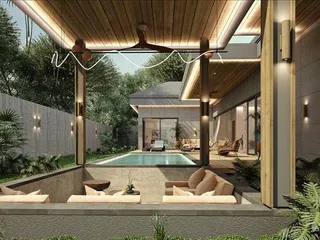 Комплекс вилл с бассейнами в 5 минутах от побережья, Самуи, Таиланд