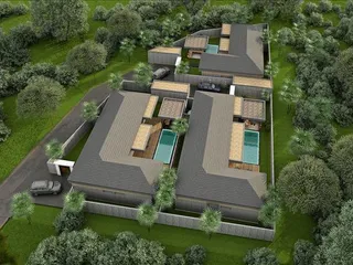 Комплекс вилл с бассейнами в 5 минутах от побережья, Самуи, Таиланд