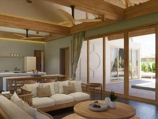 Комплекс вилл с бассейнами в районе Чонг Мон, Самуи, Таиланд