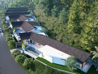 Новый комплекс вилл с живописным видом на джунгли недалеко от пляжа Ламай, Самуи, Таиланд