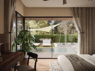 Новый комплекс вилл с садами, клубами и рестораном в 400 метрах от пляжа, Самуи, Таиланд