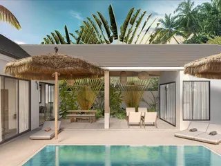 Новый комплекс вилл с бассейнами в районе популярного пляжа Ламаи, Самуи, Таиланд