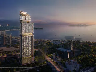 Новая высотная резиденция с бассейнами, зонами коворкинга и садами, Паттайя, Таиланд